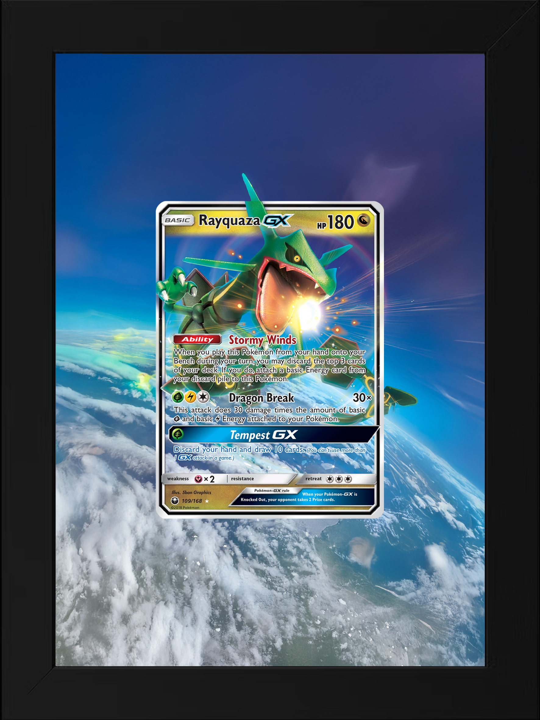 Rayquaza-GX · Celestial Storm (CES) #109