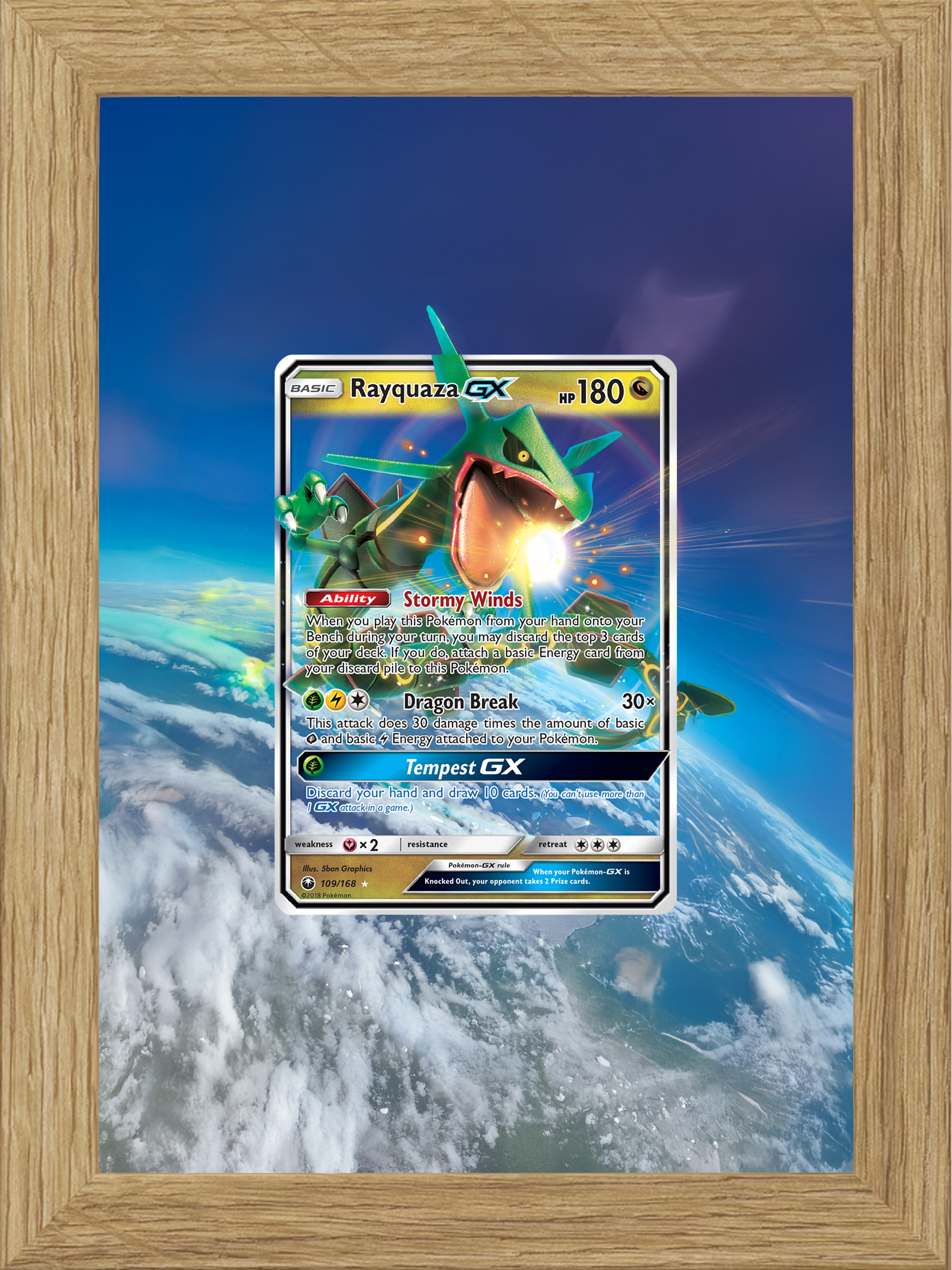 Rayquaza-GX · Celestial Storm (CES) #109