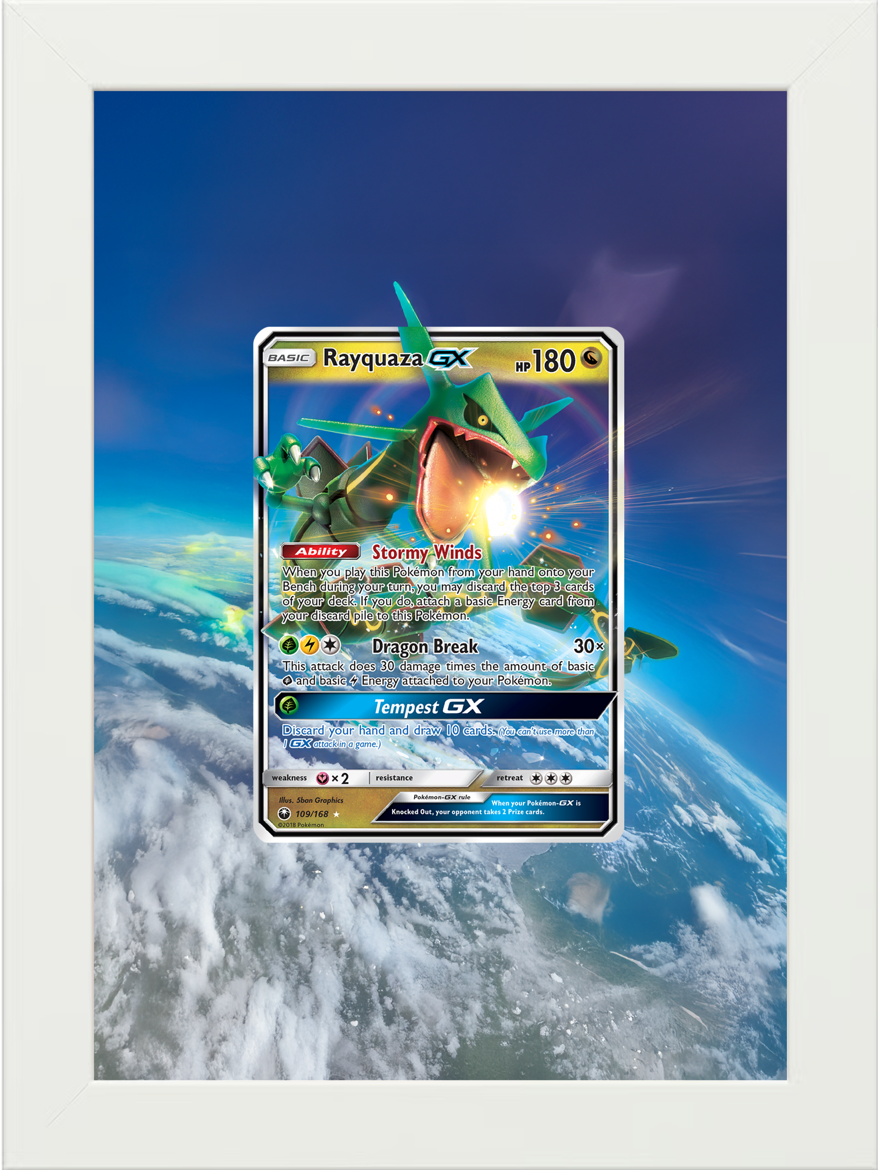 Rayquaza-GX · Celestial Storm (CES) #109