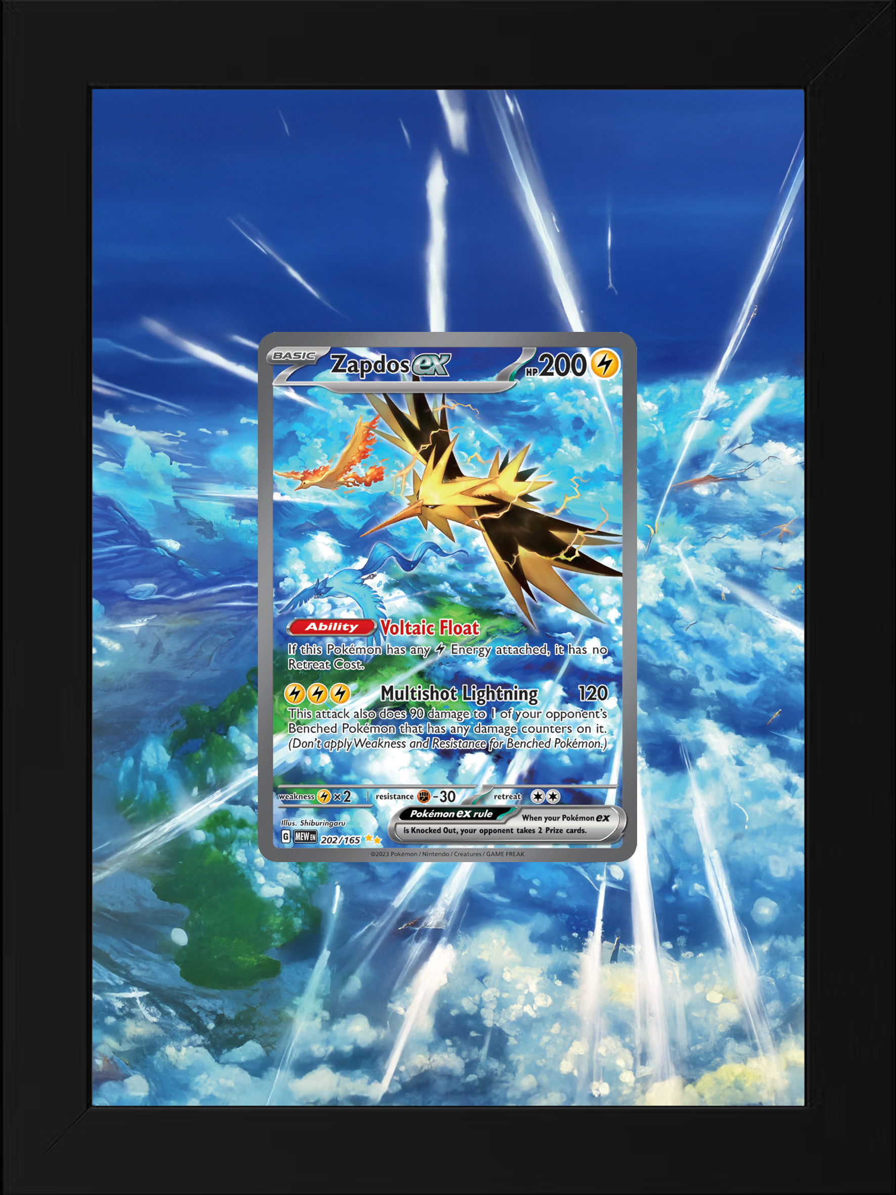 Zapdos ex · 151 (MEW) #202