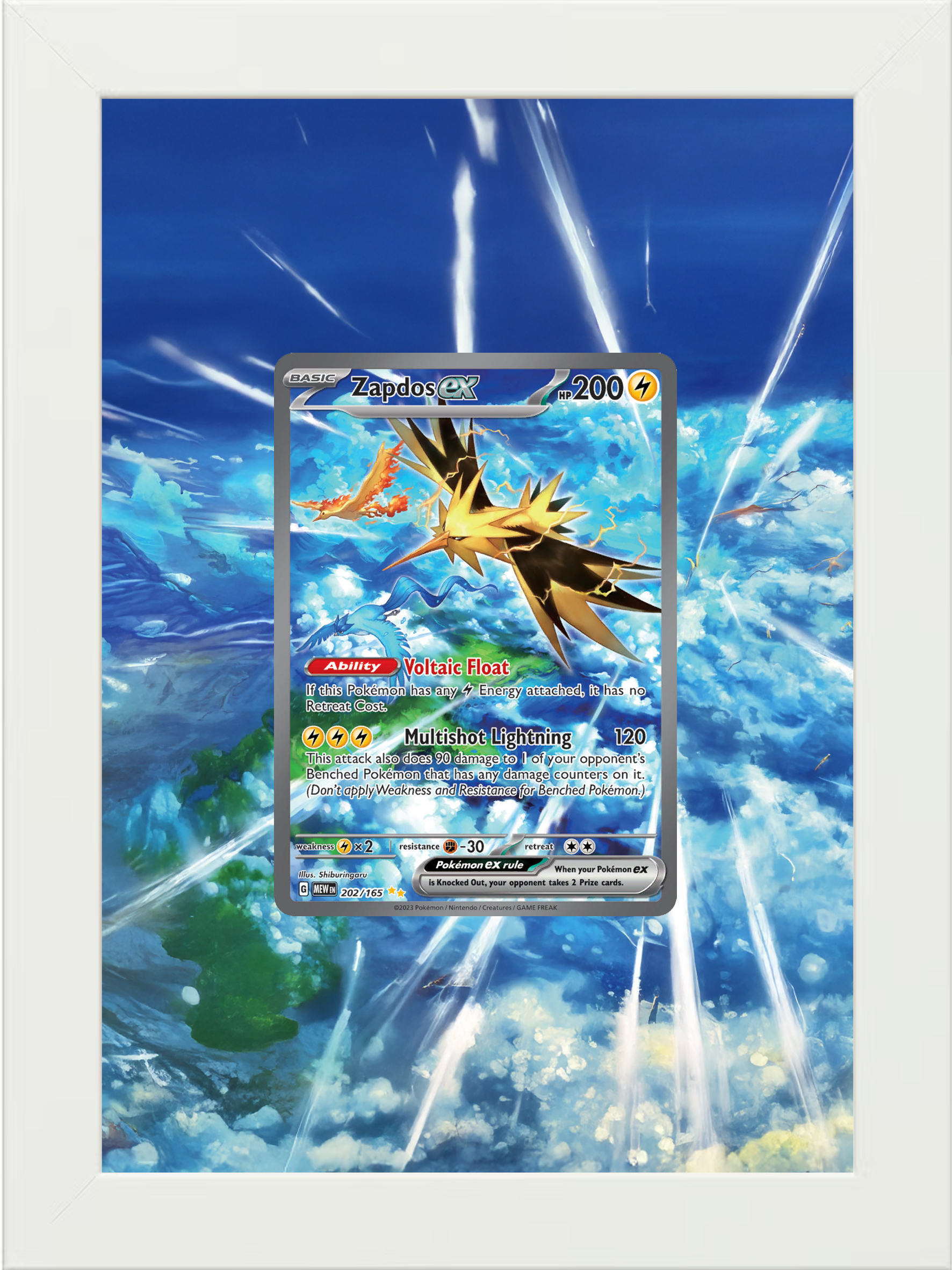 Zapdos ex · 151 (MEW) #202