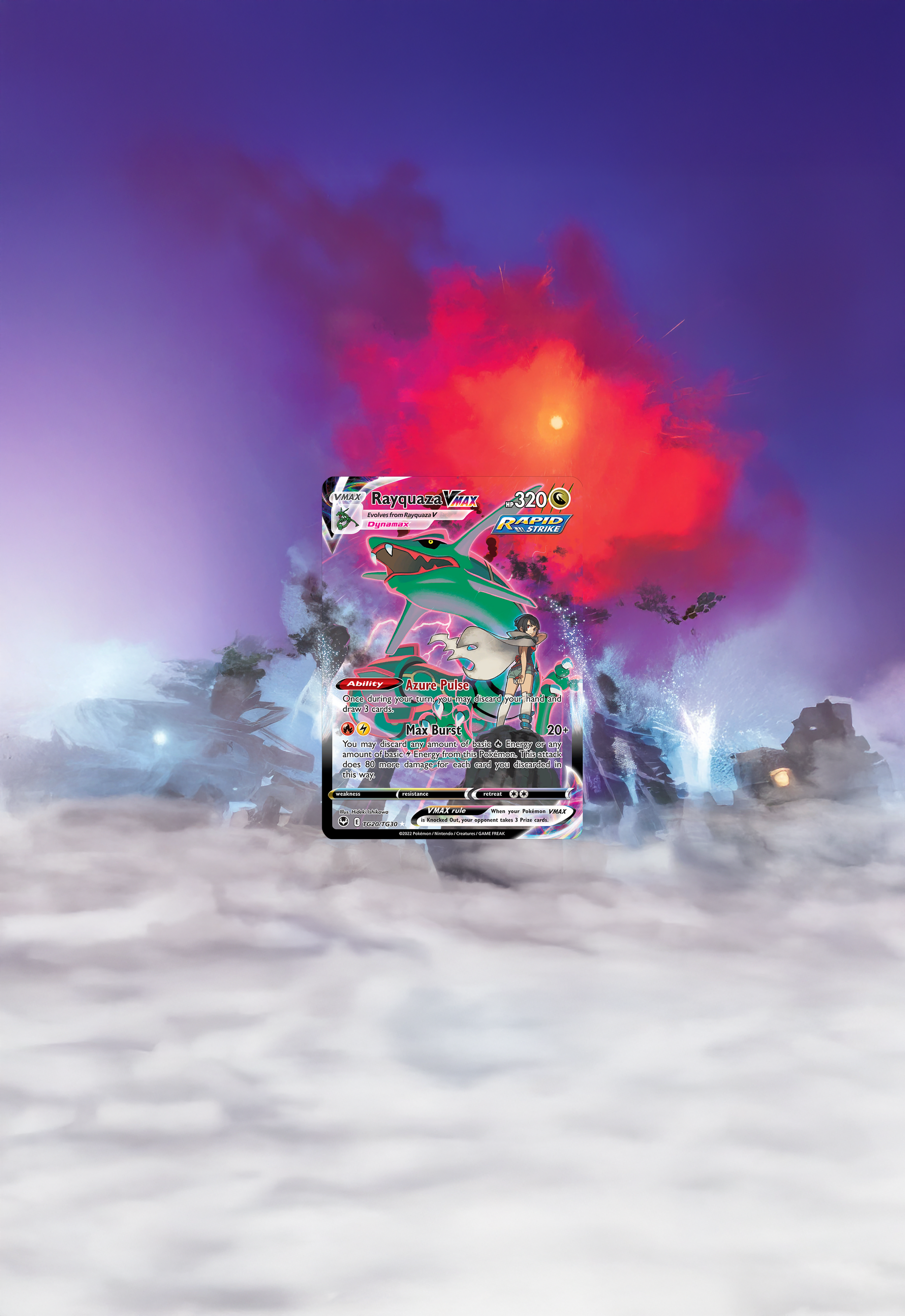 Rayquaza VMAX · Silver Tempest (SIT) #TG20