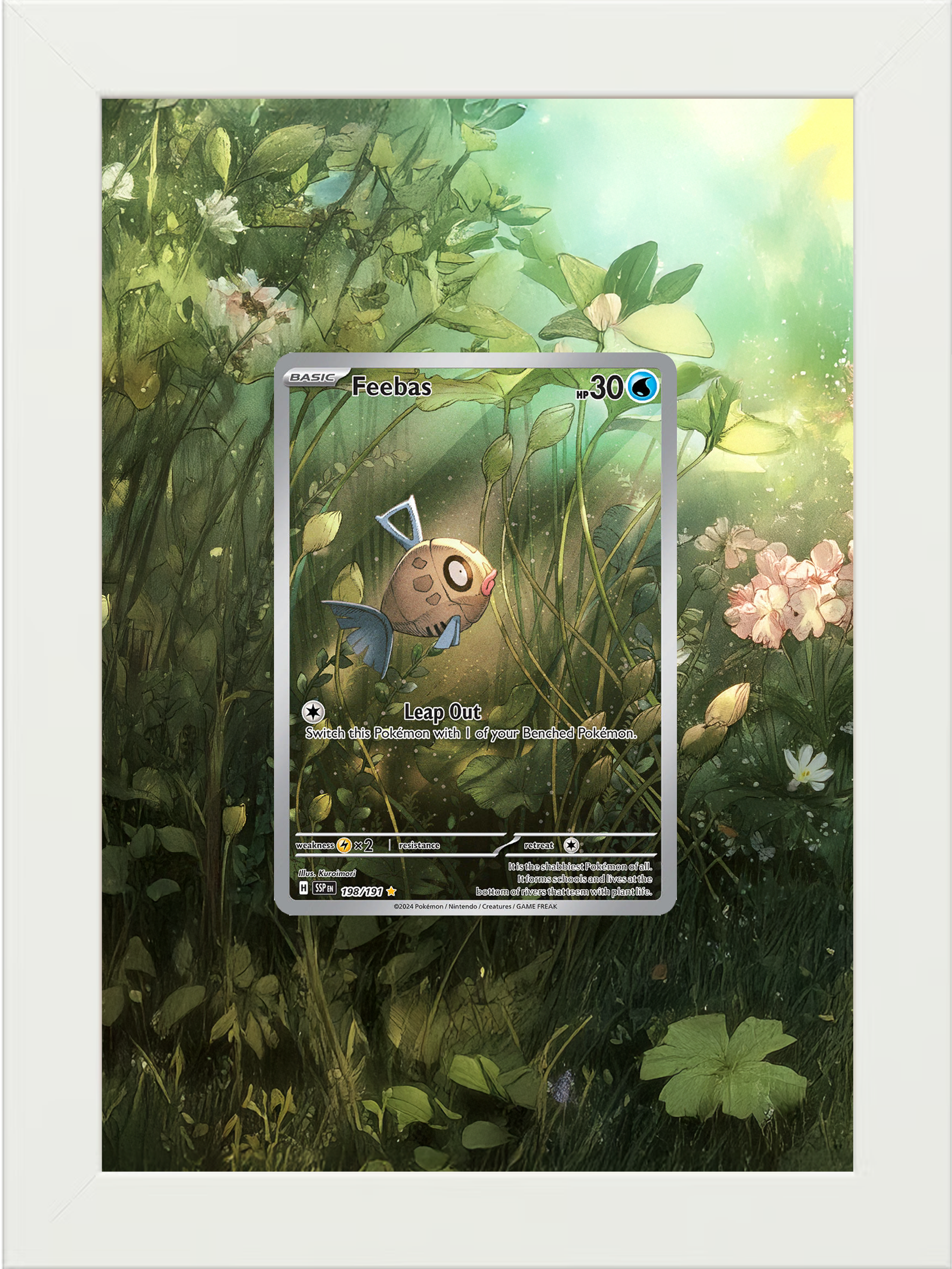Feebas · Surging Sparks (SSP) #198