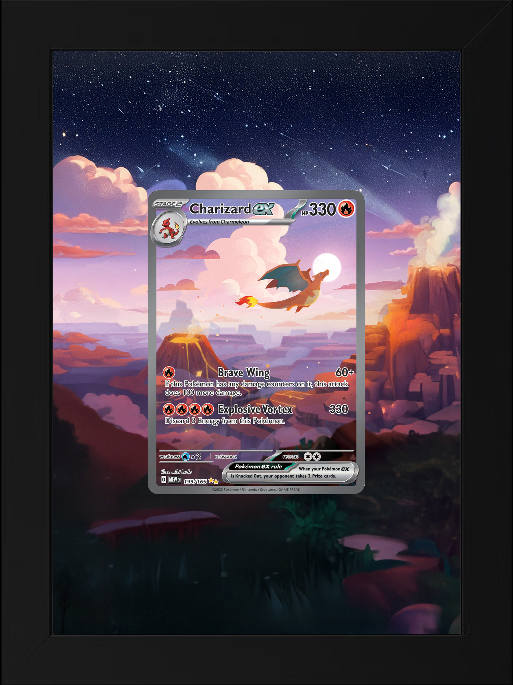 Charizard ex · 151 (MEW) #199