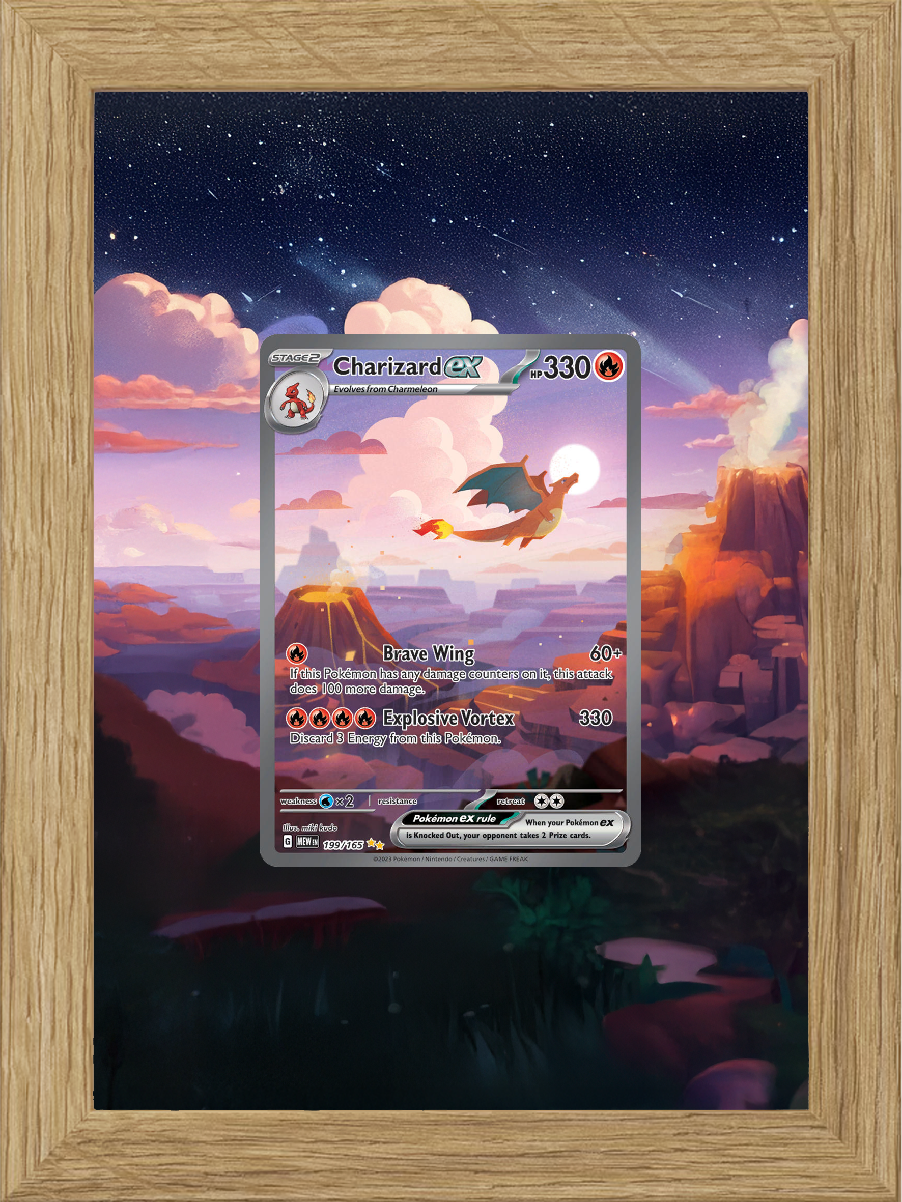 Charizard ex · 151 (MEW) #199
