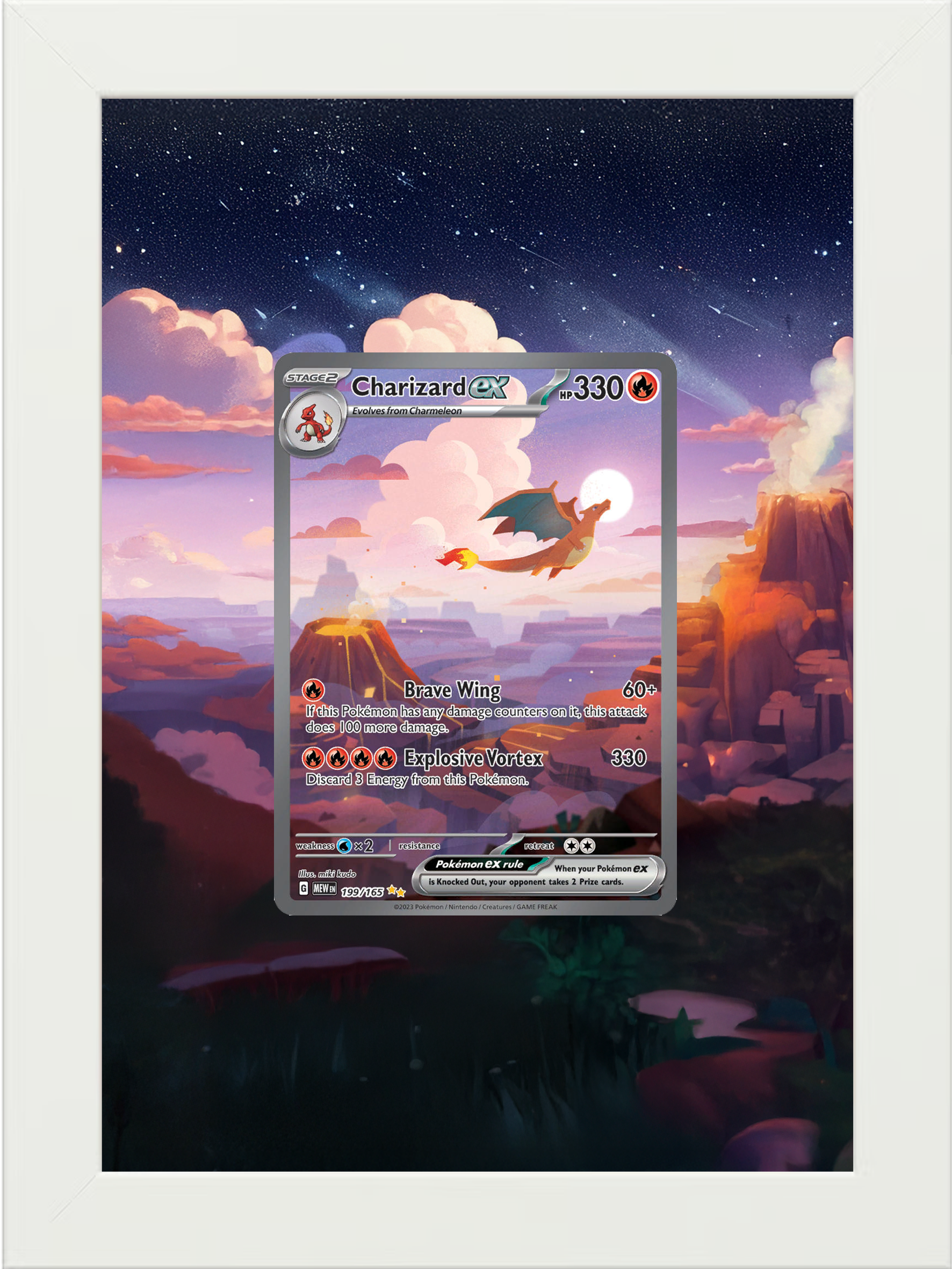 Charizard ex · 151 (MEW) #199