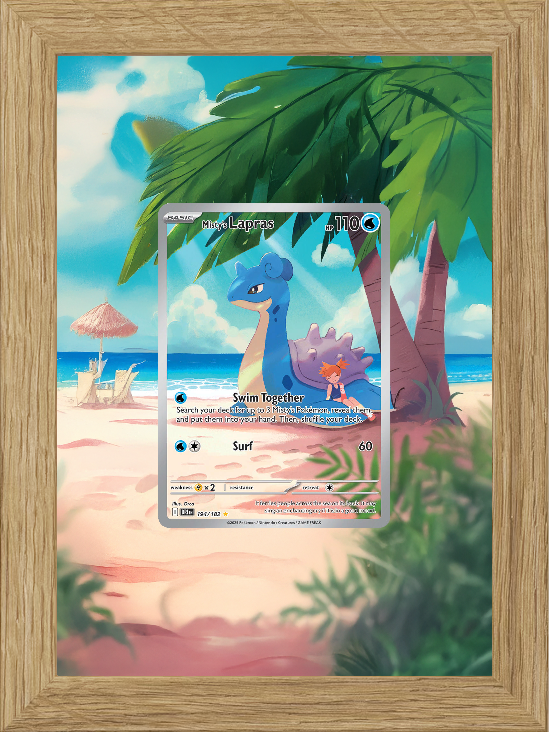 Misty’s Lapras · Destined Rivals (DRI) #194