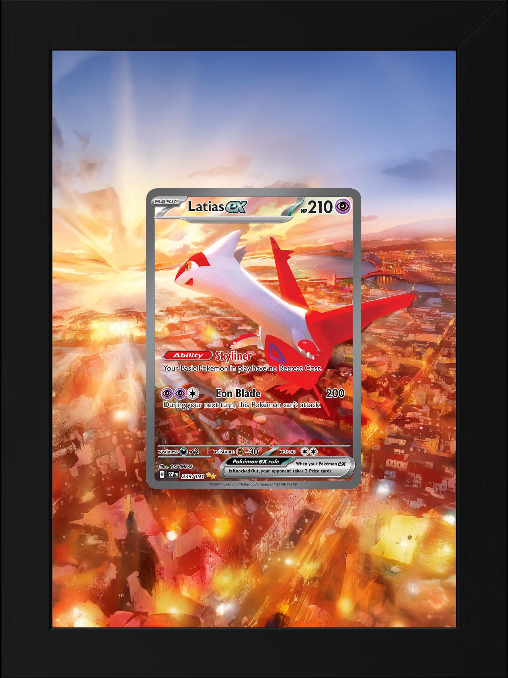 Latias ex · Surging Sparks (SSP) #239