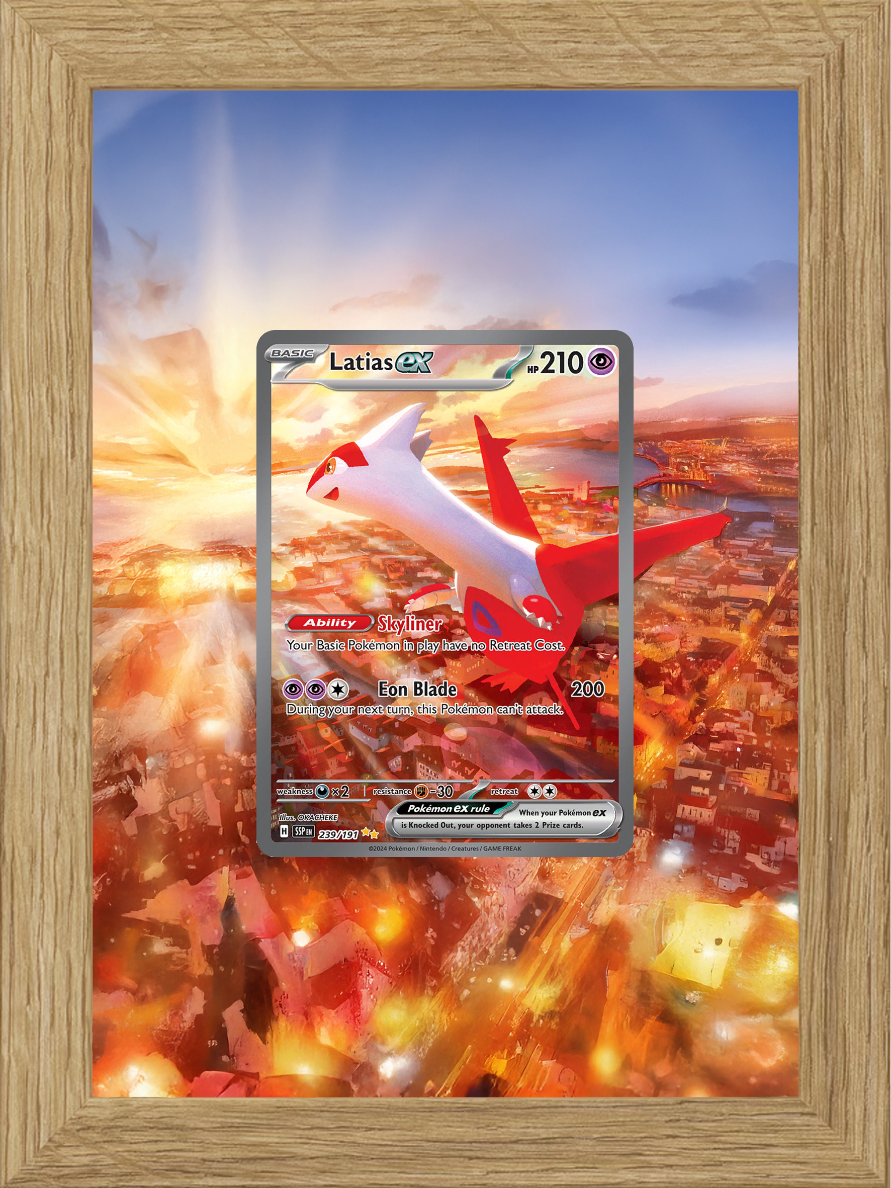 Latias ex · Surging Sparks (SSP) #239