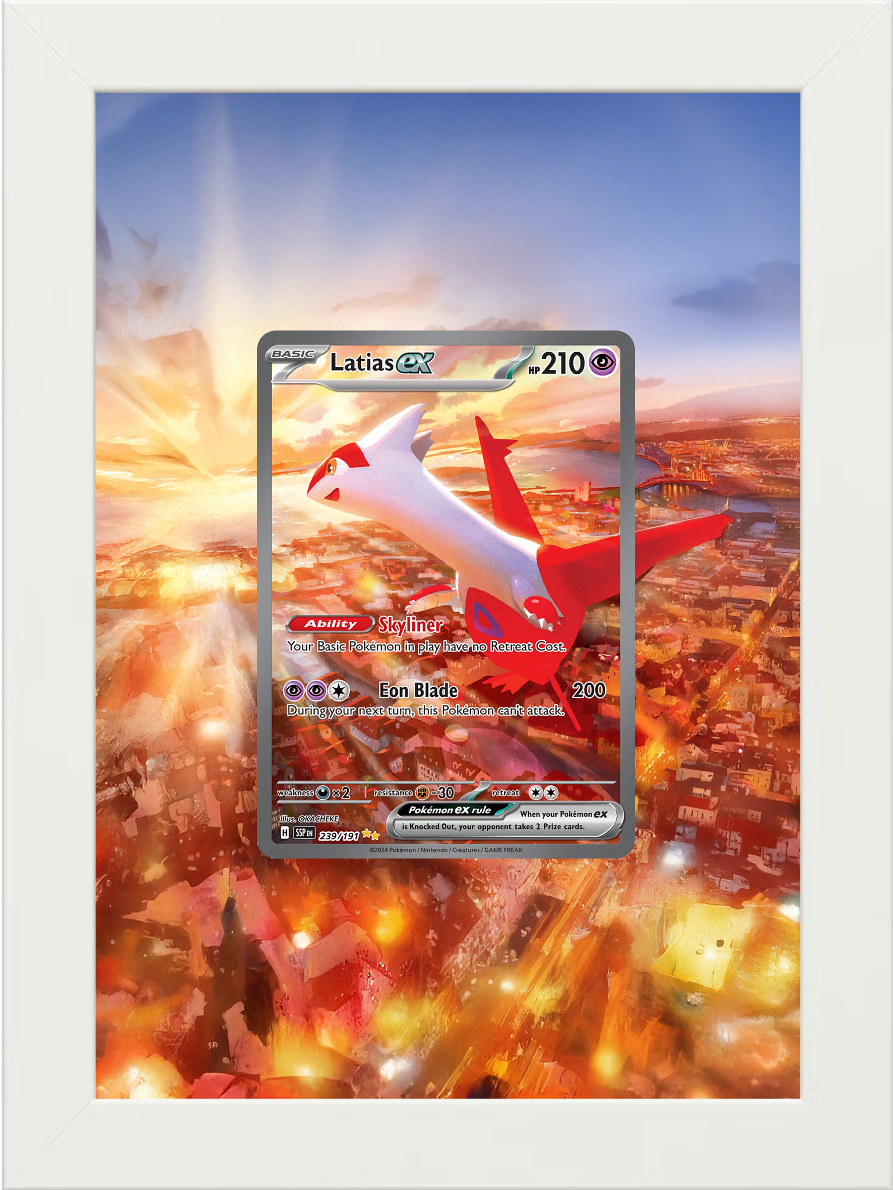 Latias ex · Surging Sparks (SSP) #239