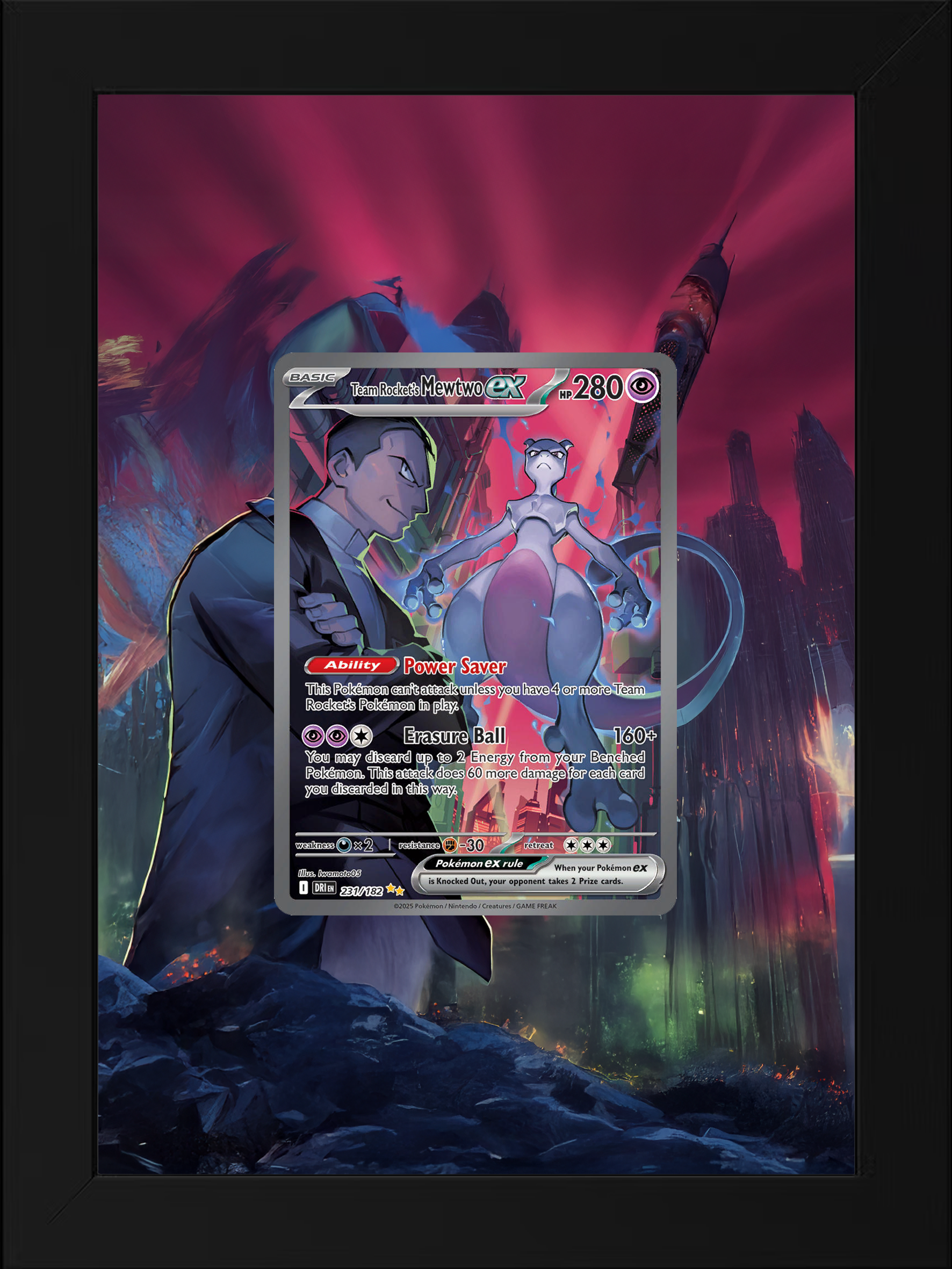 Team Rocket’s Mewtwo ex · Destined Rivals (DRI) #231