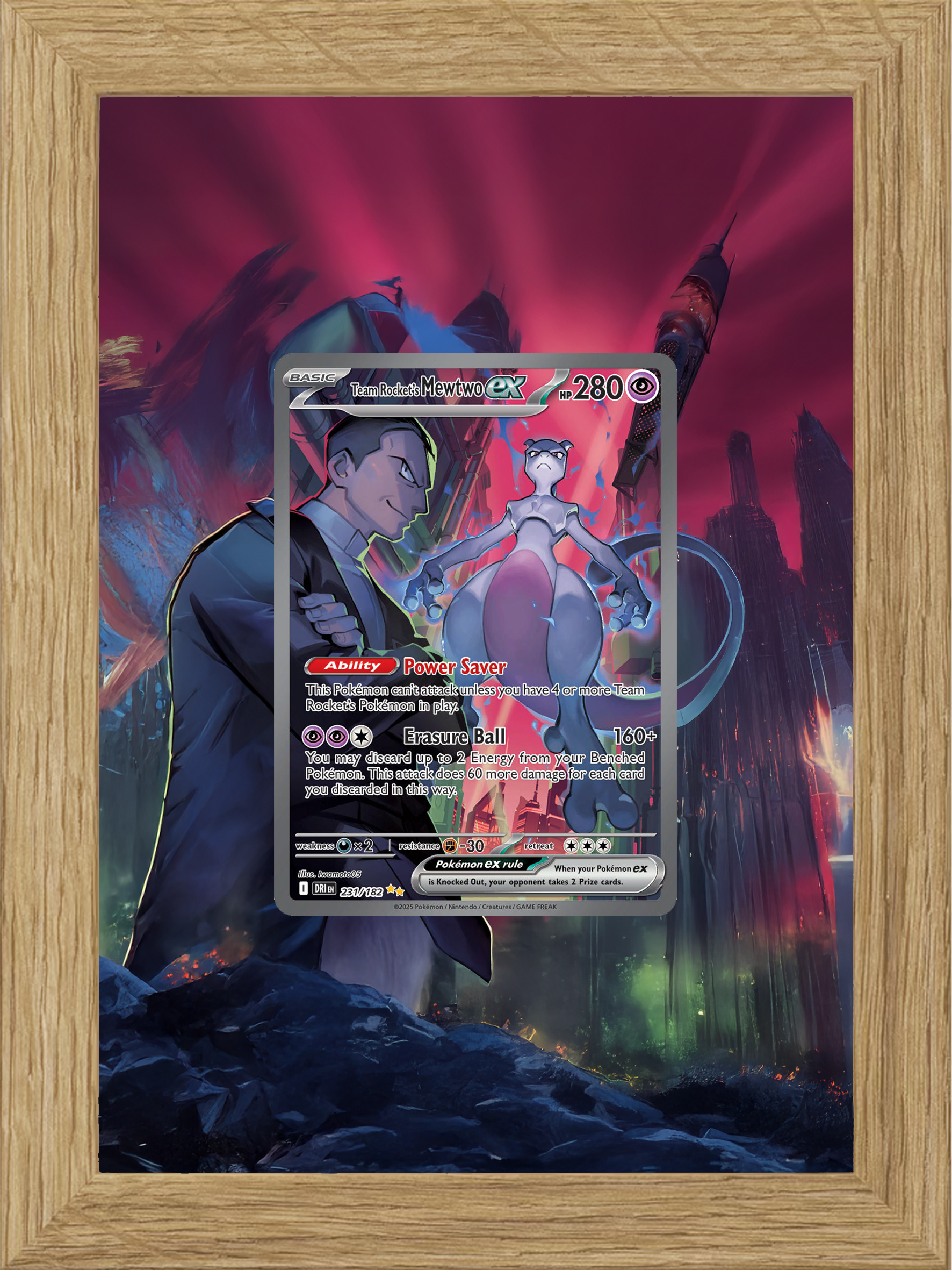 Team Rocket’s Mewtwo ex · Destined Rivals (DRI) #231