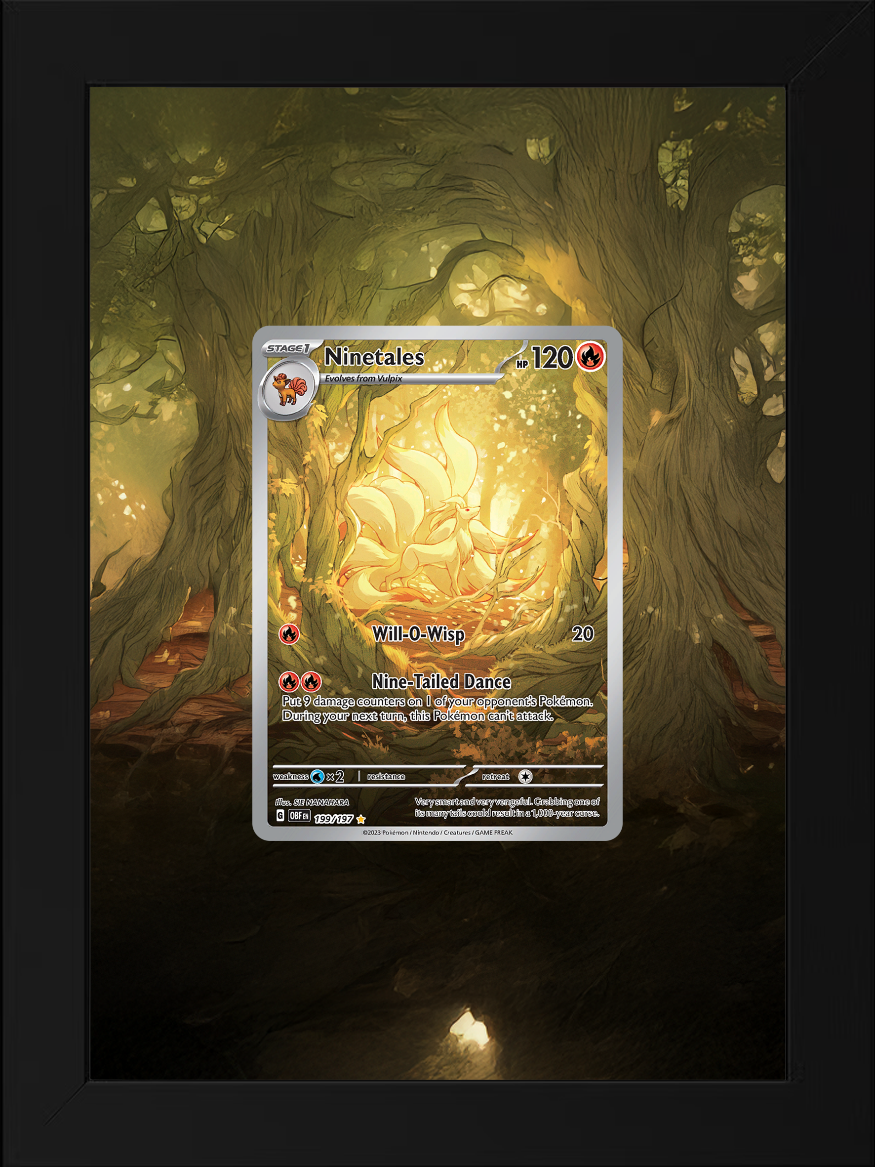 Ninetales · Obsidian Flames (OBF) #199