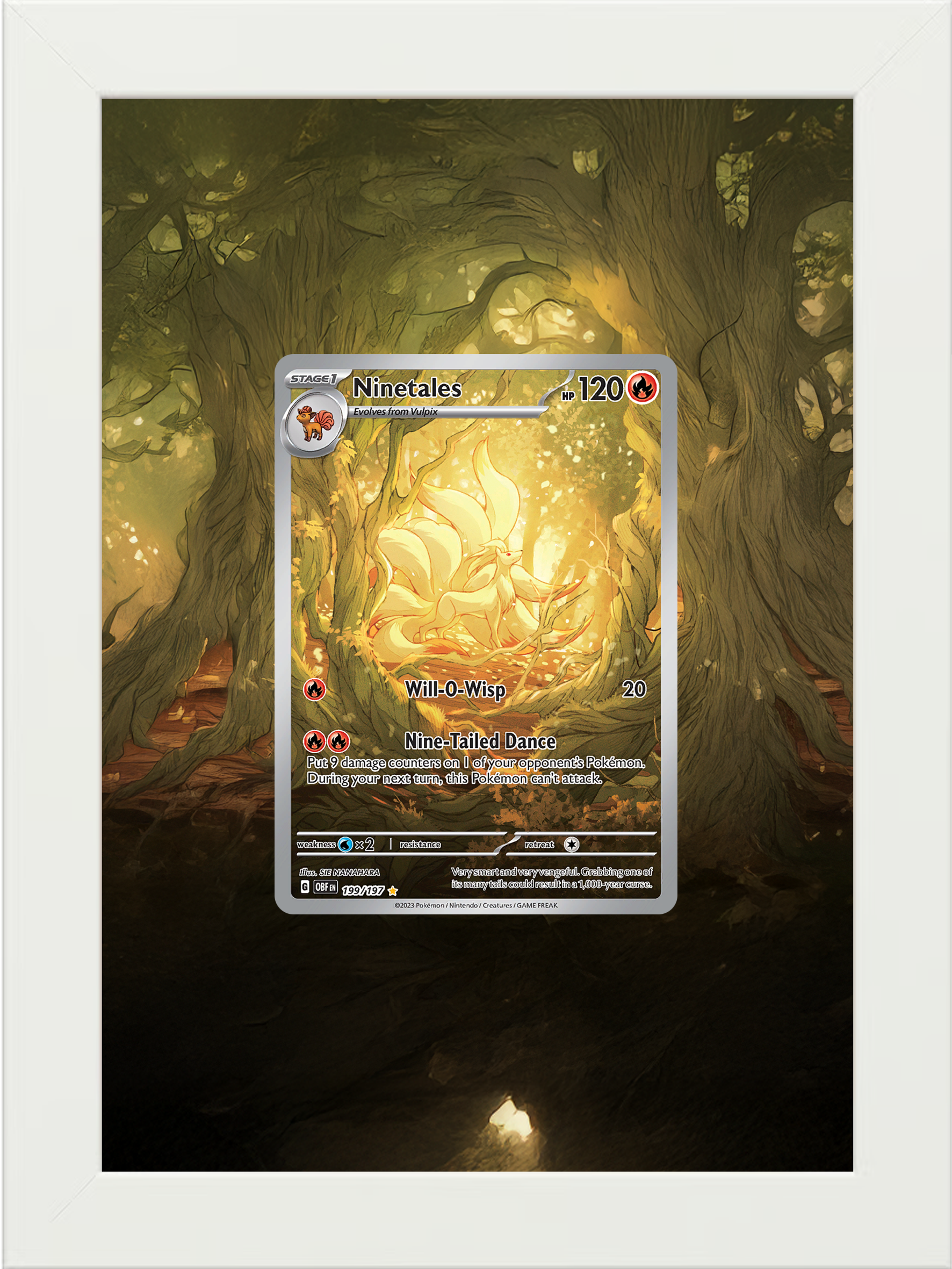 Ninetales · Obsidian Flames (OBF) #199