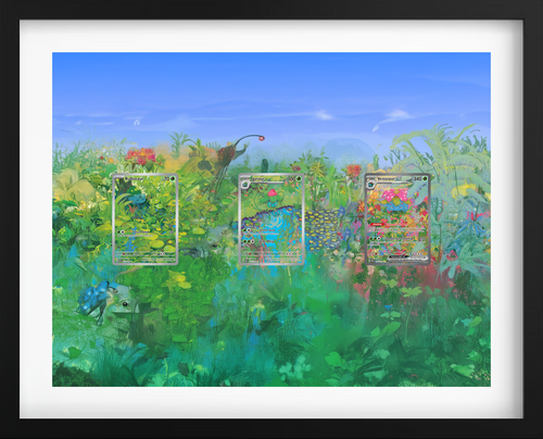 Bulbasaur / Ivysaur / Venusaur · 151 (MEW)
