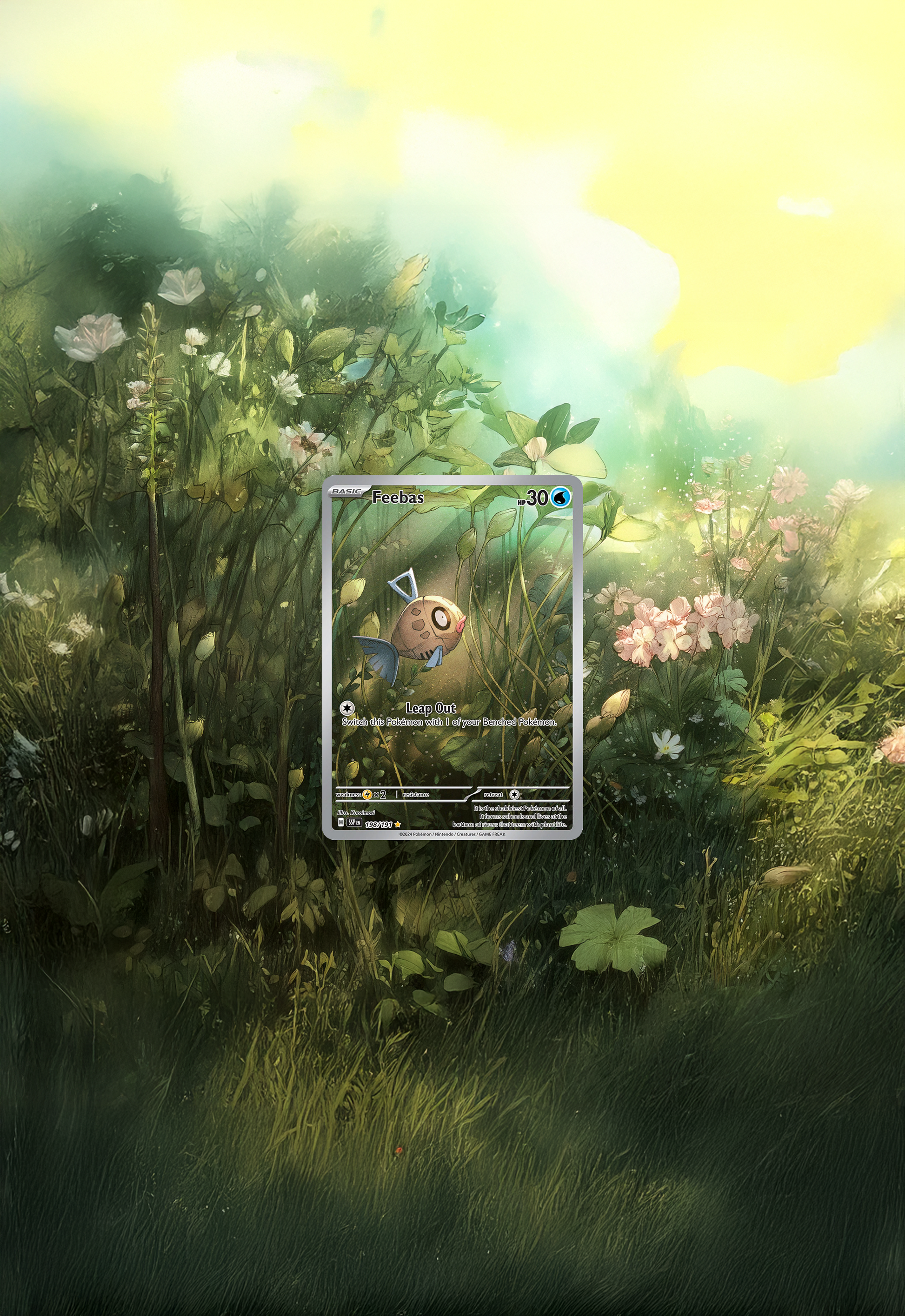 Feebas · Surging Sparks (SSP) #198