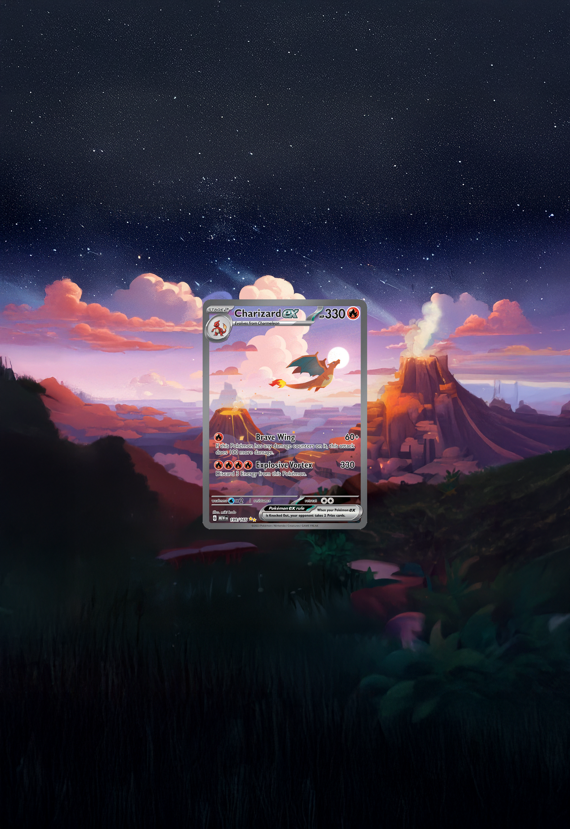 Charizard ex · 151 (MEW) #199