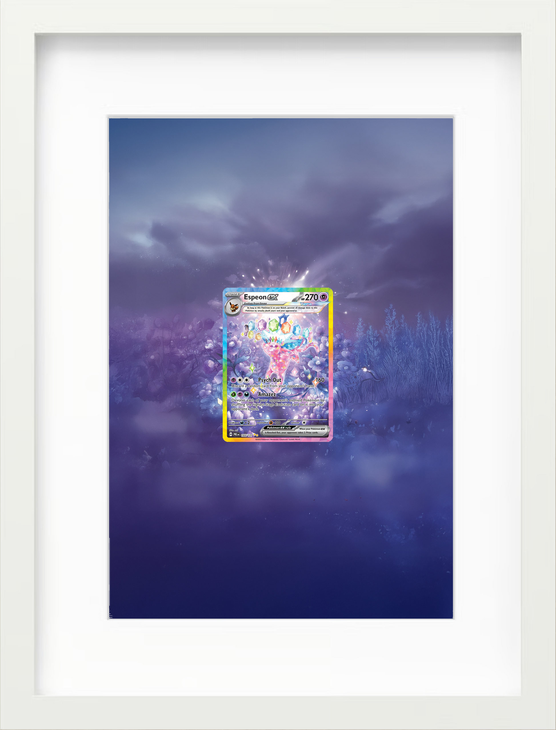 Espeon ex · Prismatic Evolutions (PRE) #155