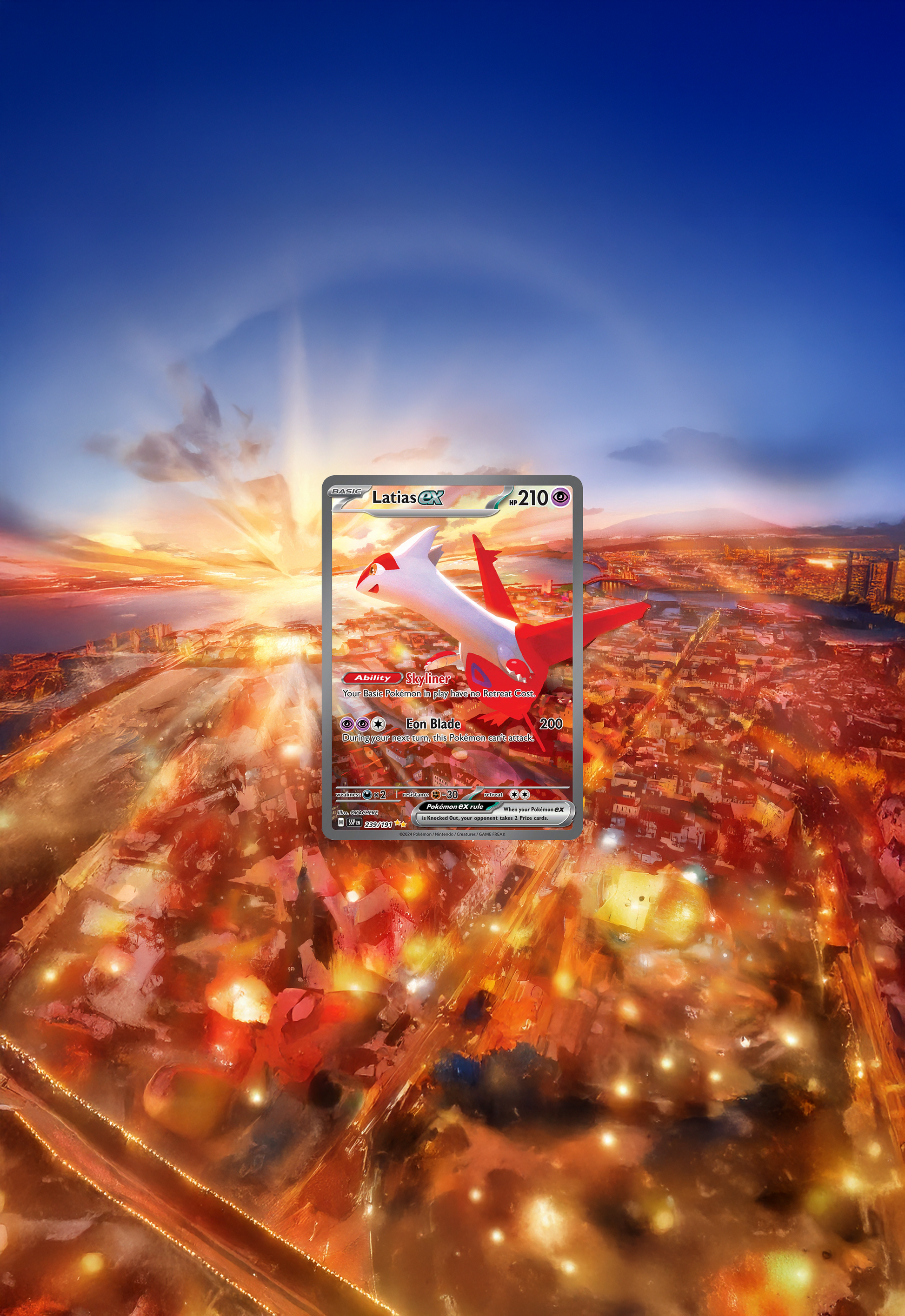 Latias ex · Surging Sparks (SSP) #239