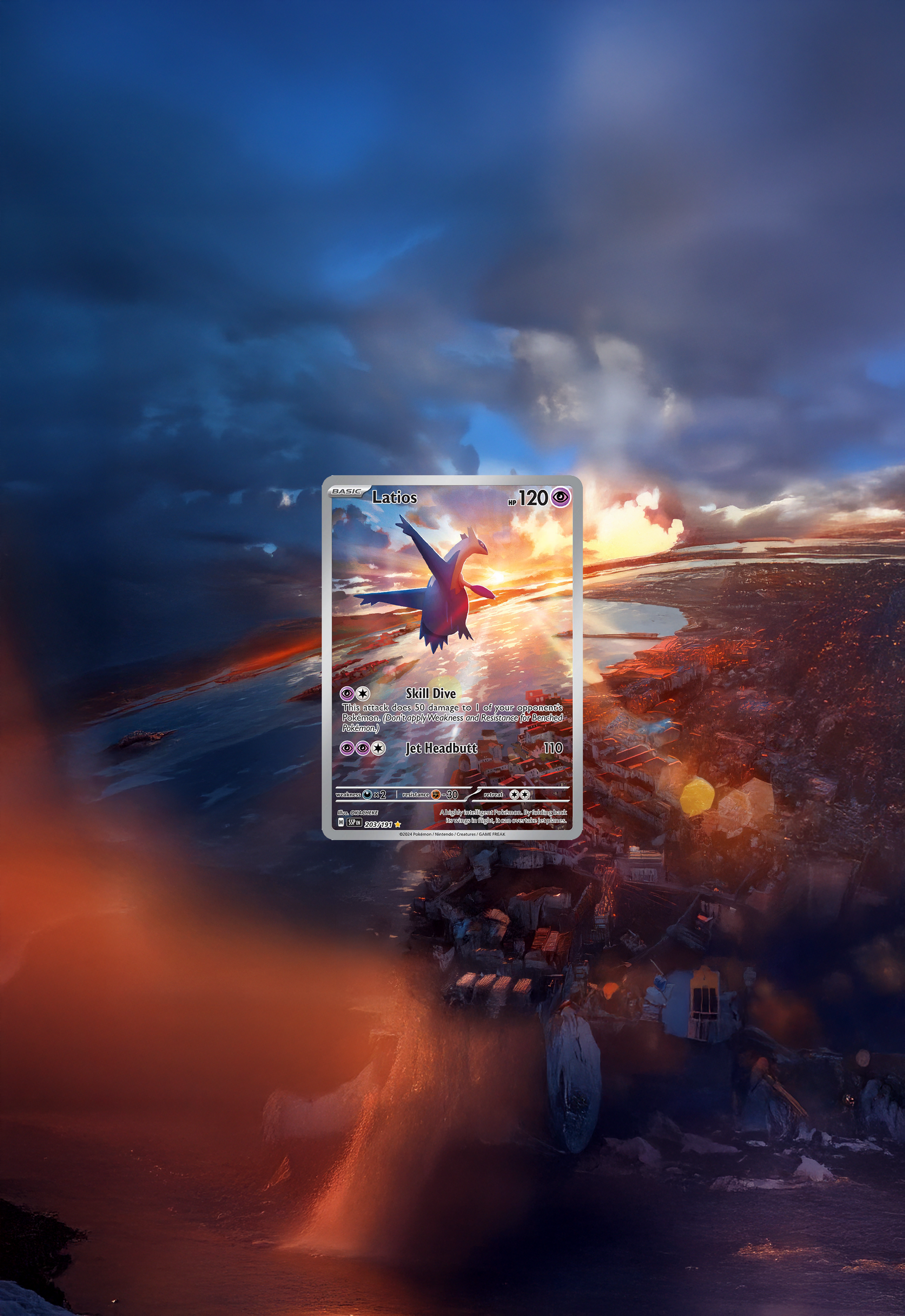 Latios · Surging Sparks (SSP) #203