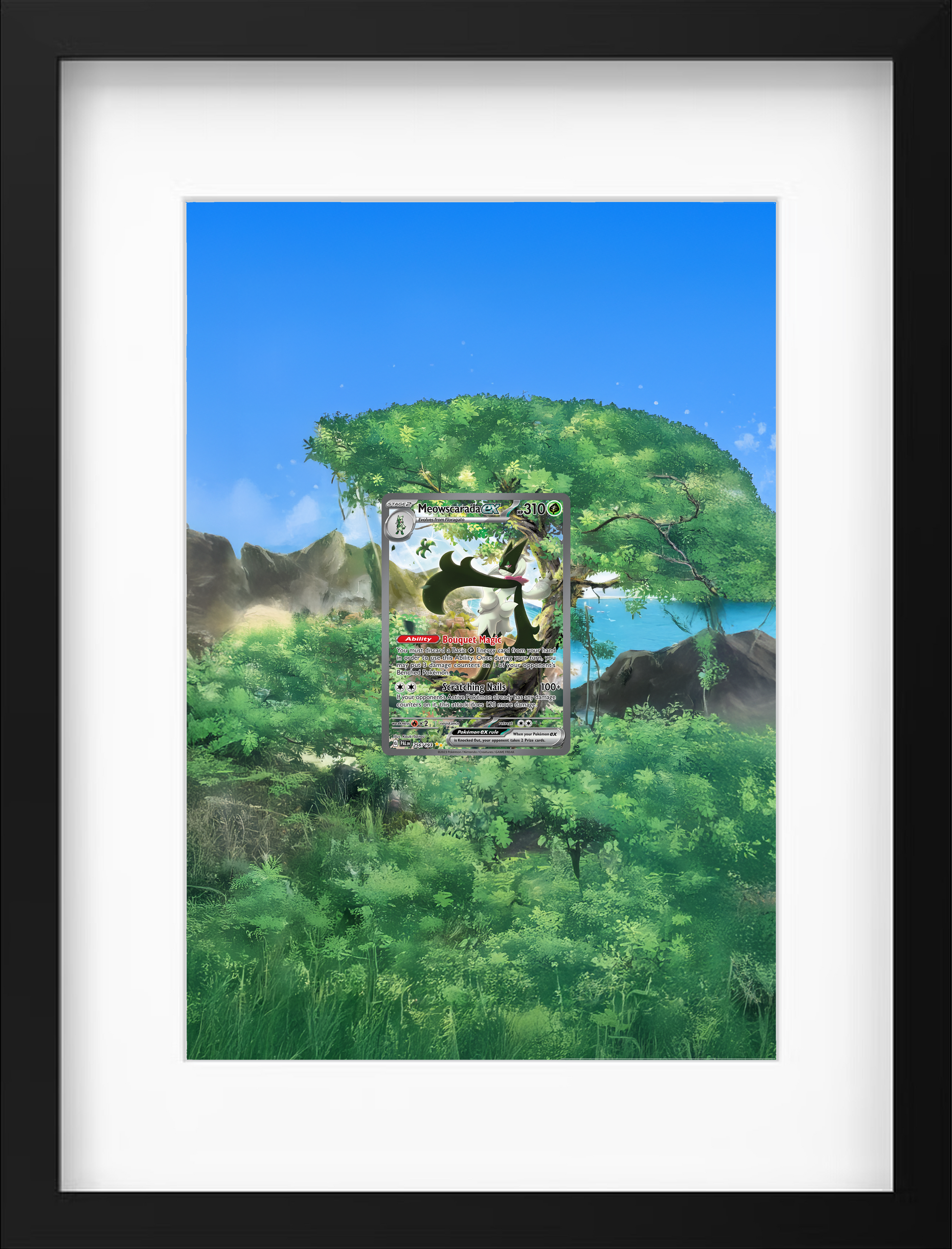 Meowscarada ex · Paldea Evolved (PAL) #256