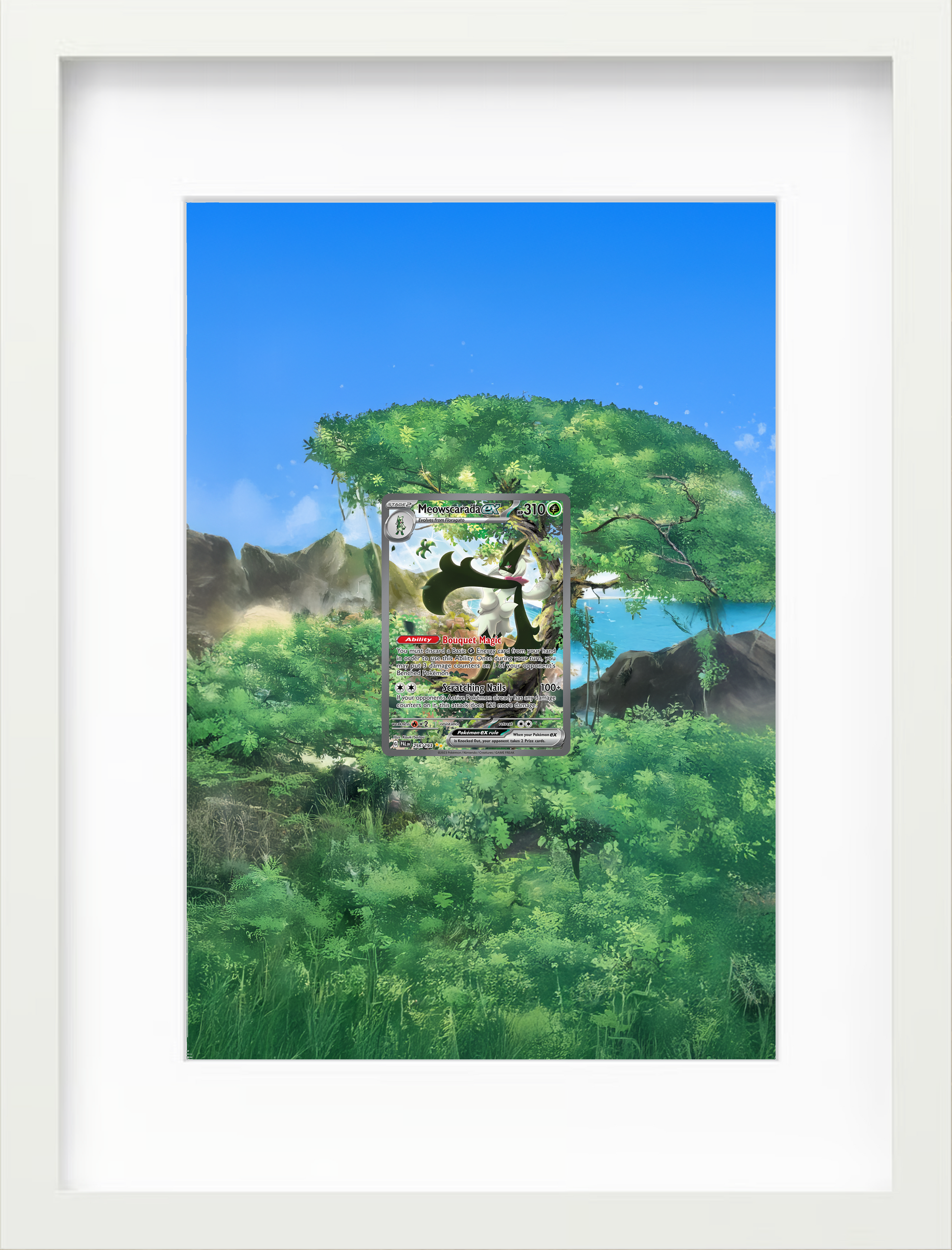 Meowscarada ex · Paldea Evolved (PAL) #256
