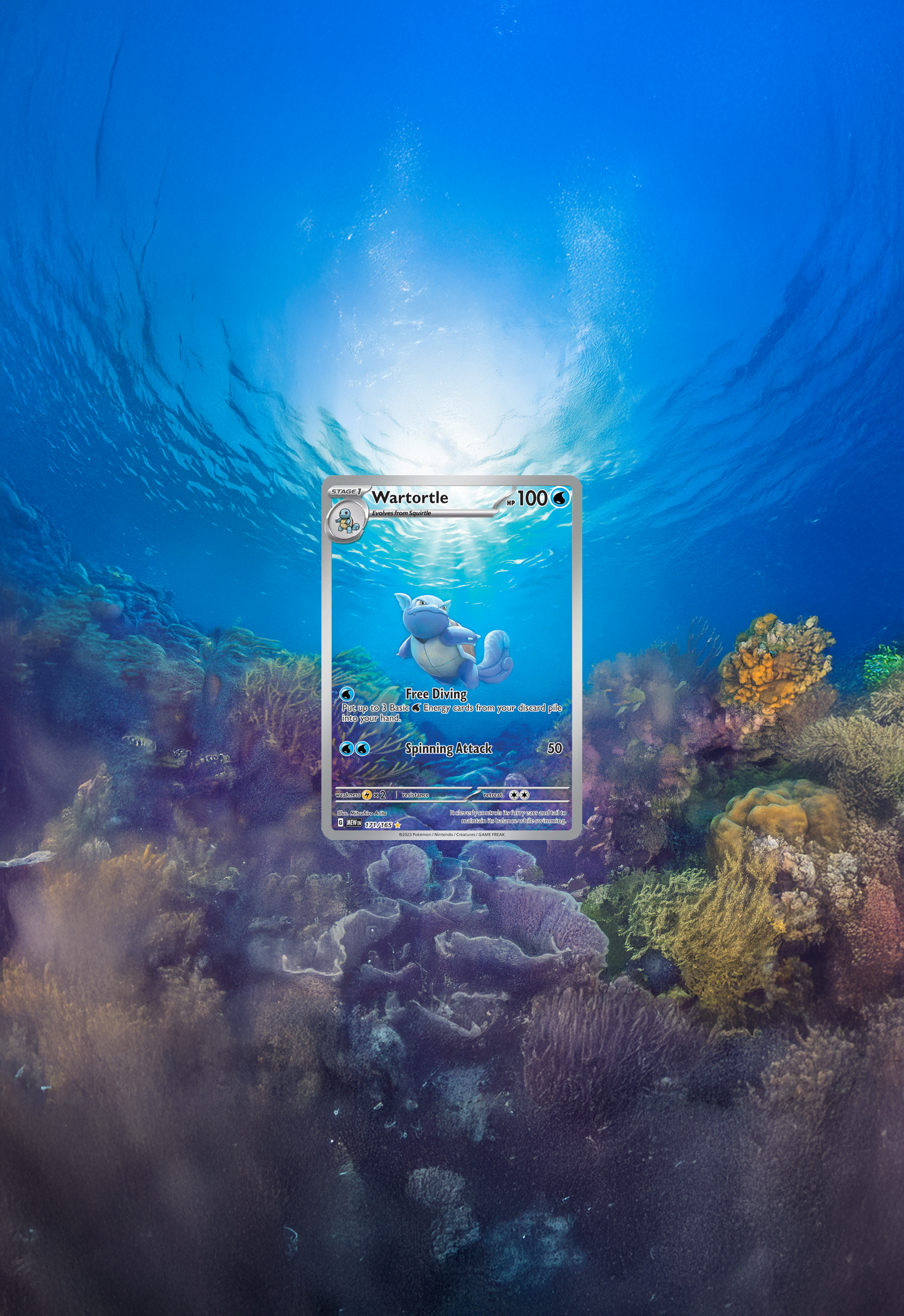 Wartortle · 151 (MEW) #171